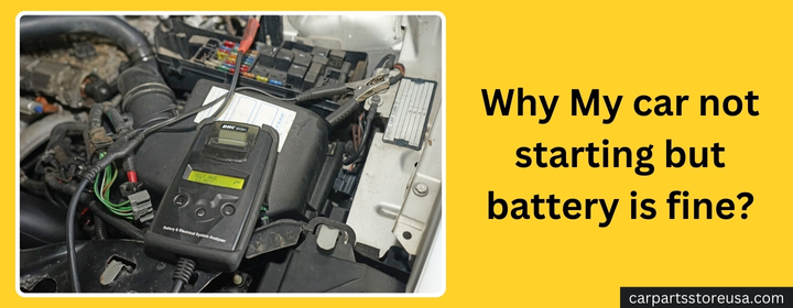 Why is my car not starting but the battery isn't dead?