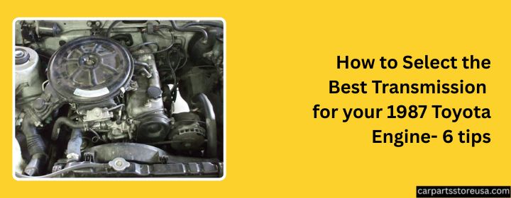 How-to-Select-the-Best-Transmissions for-your-1987-Toyota-Engine