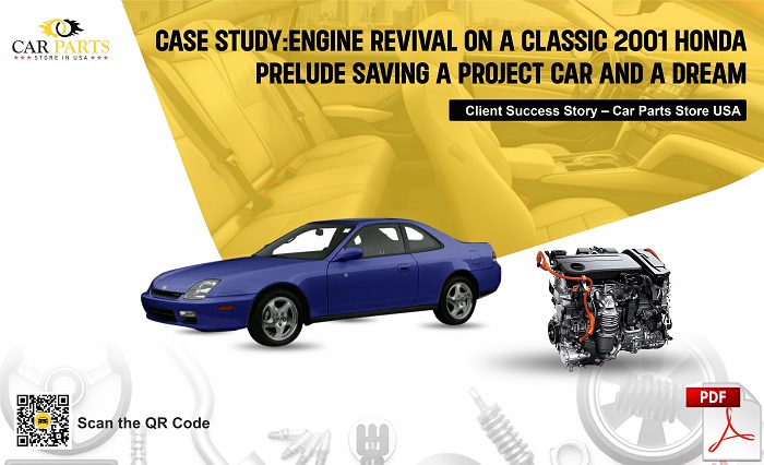 Engine Revival On A Classic 2001 Honda Prelude Saving A Project Car And A Dream