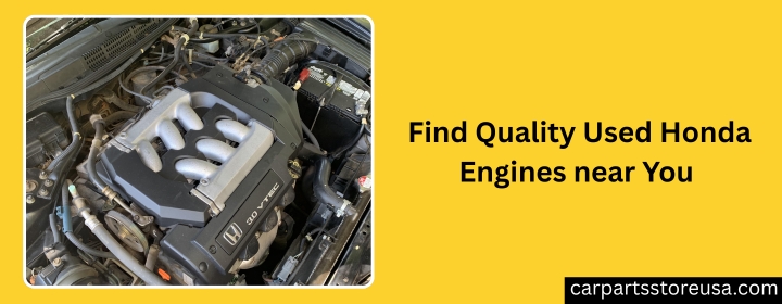 used honda engines